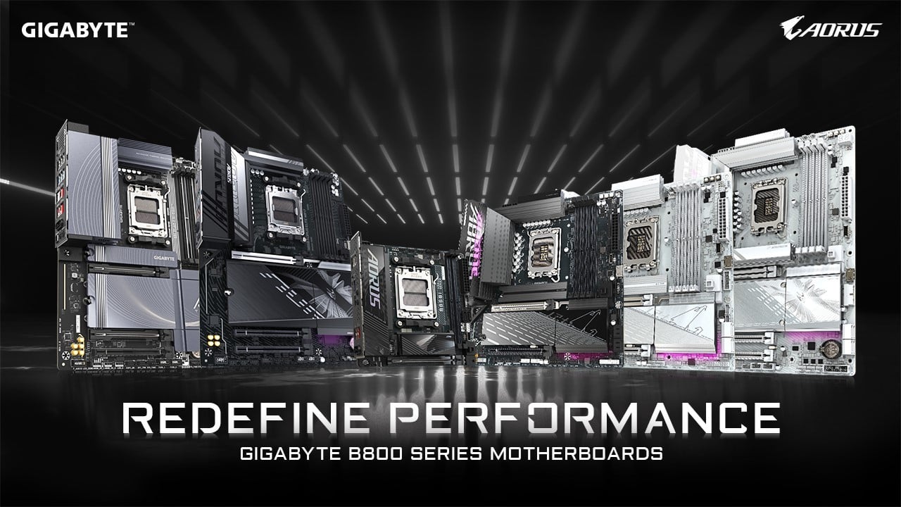 gigabyte b800 serisi anakart