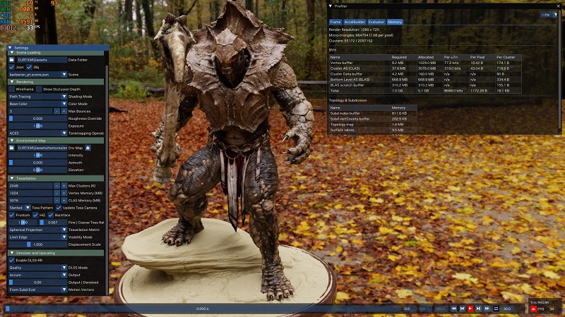 NVIDIA RTX Mega Geometry Teknoloji Demosu Yayımlandı