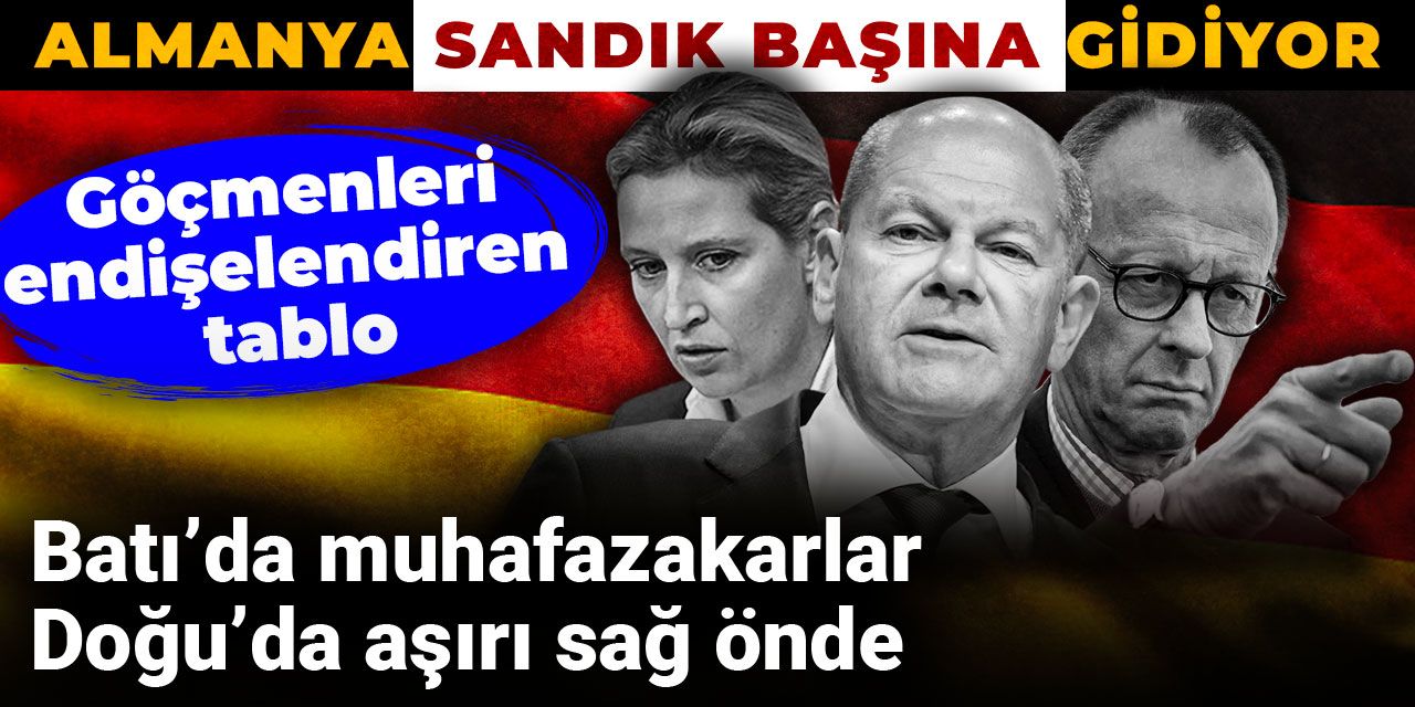 Almanya yarın sandık başına gidiyor: Göçmenleri endişelendiren tablo
