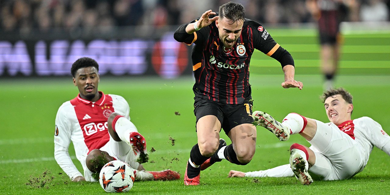 Galatasaray Ajax’a kaybetti: Play-off'a kaldı