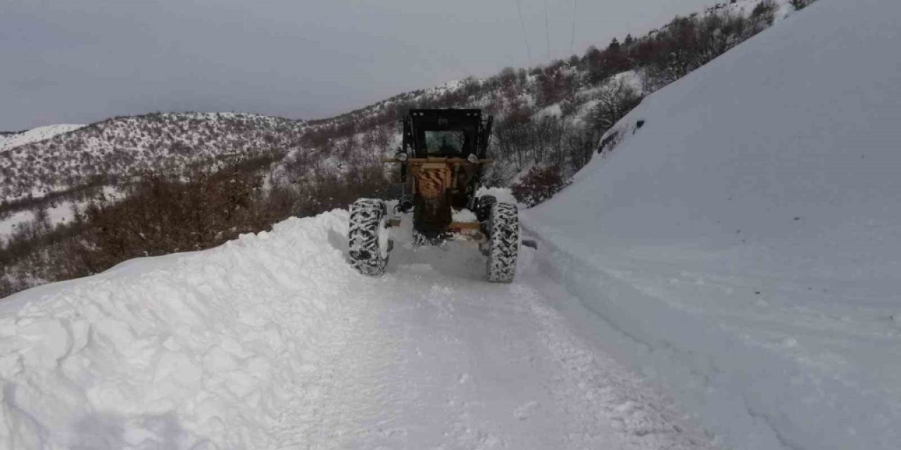 Elazığ'da yüzlerce köy yolu ulaşıma açıldı