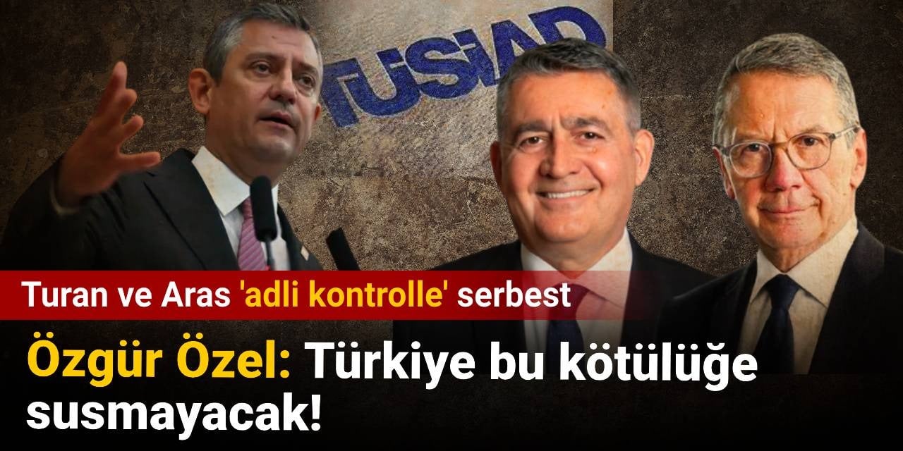 Özgür Özel: Türkiye bu kötülüğe susmayacak