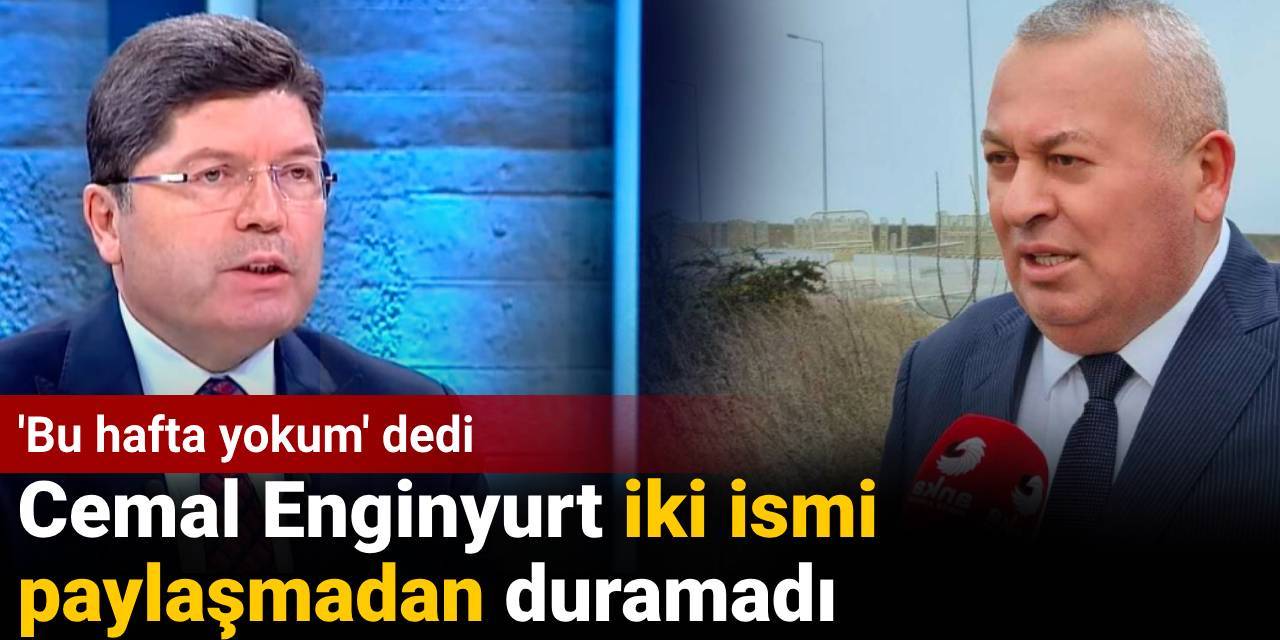 Cemal Enginyurt 'Bu hafta yokum' dedi iki ismi paylaşmadan duramadı