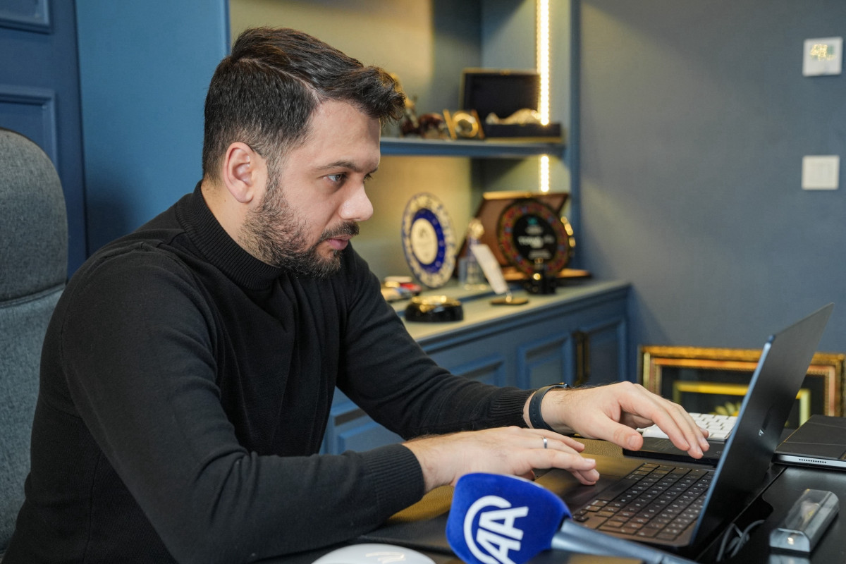 Gazeteci Taha Hüseyin Karagöz.