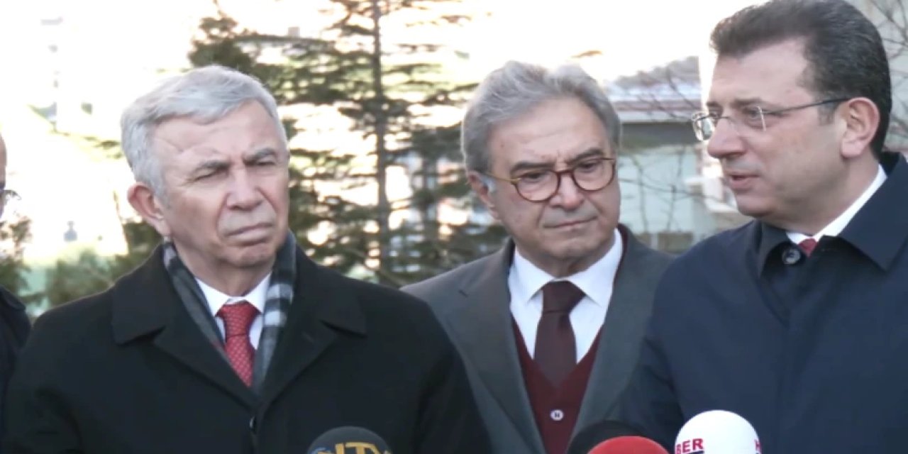 Mansur Yavaş'tan adaylık sorusuna yanıt! Yavaş ve İmamoğlu'ndan Ümit Özdağ'ın annesine ziyaret