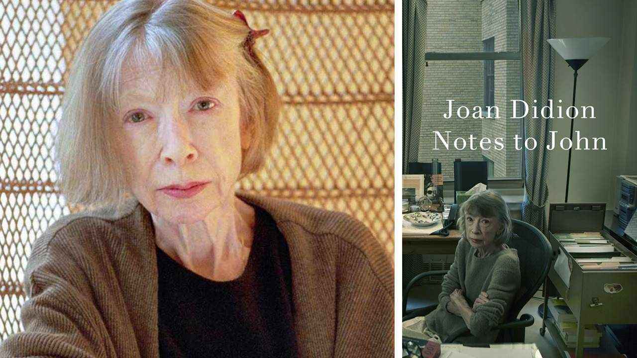 Joan Didion Günlükleri Notes to John